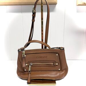 Michael Kors Tan Leather Crossbody Bag